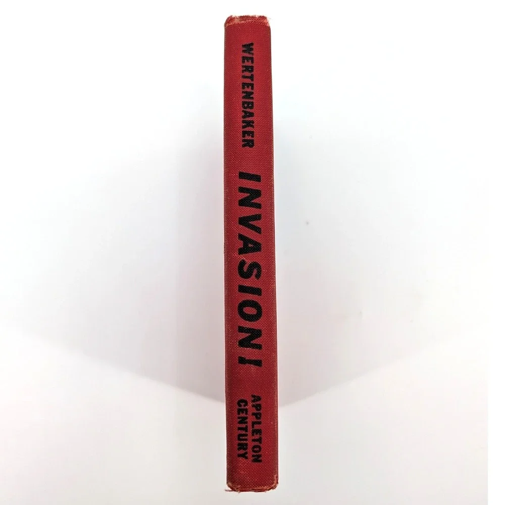 Invasion! 1944 1st Edition with Handwritten Military Inscription Wertenbaker WW2